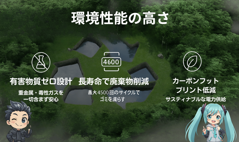環境性能の高さ