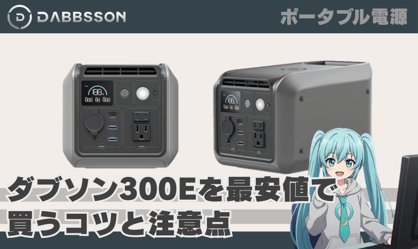ダブソン 300Eを最安値で買うコツと注意点