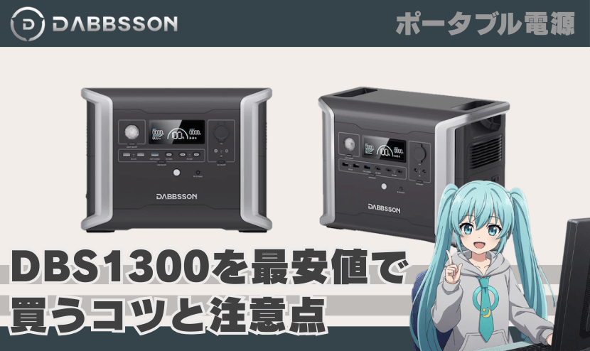 ダブソン DBS1000Proを最安値で買うコツと注意点