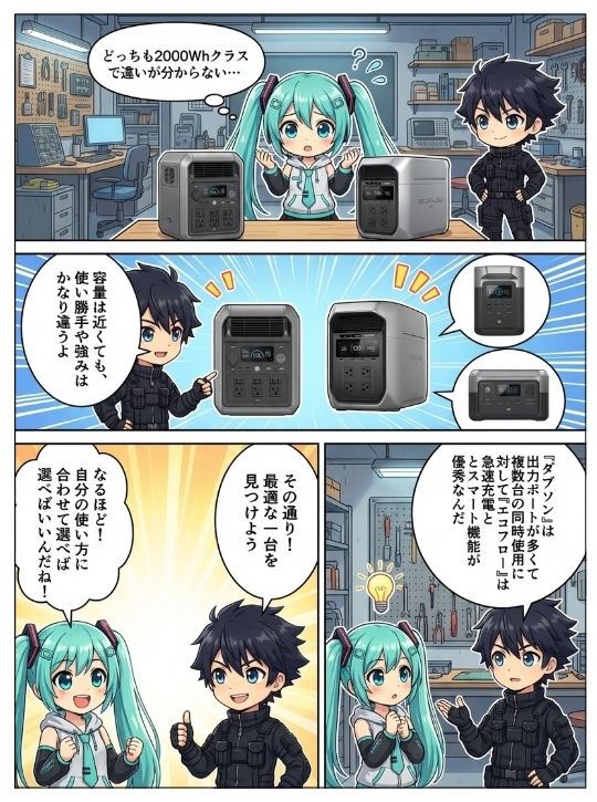 ダブソン2000Lとデルタ3マックスプラスは何が違う？